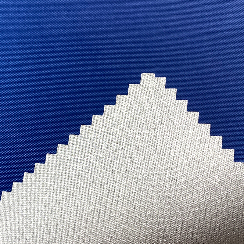 Tissu de tente en polyester à revêtement argenté Fabric